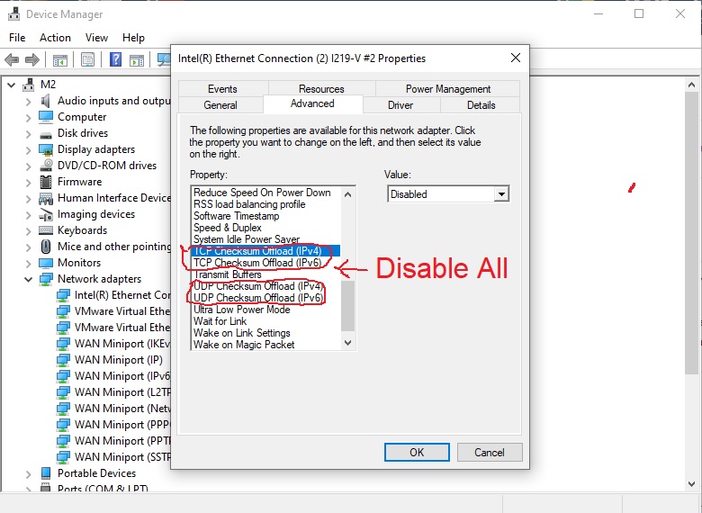 Intel connection 1219v very slow upload FIXED Kasem's Forum