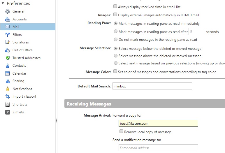 Zimbra-Automatic cc-Recive Mail.jpg